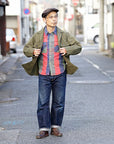 JELADO (ジェラード) フィールドジャケット CT03443 "CM43 HBT Field Jacket" オリーブ