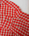 JELADO (ジェラード) 長袖ワークシャツ JP51104 "Railroader Shirts (レイルローダーシャツ)" レッド