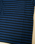 Pherrow's (フェローズ) ボーダー Tシャツ 17S-PBPT2 AFブルー×ブラック