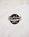 BUZZ RICKSON'S (バズリクソンズ) × PEANUTS (ピーナッツ) 長袖スヌーピーTシャツ BR69275 "FORBES AFB, KAN" ホワイト