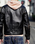 JELADO (ジェラード) レザージャケット JP94409 "44 Leather Jacket" ブラック