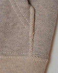 DELUXEWARE (デラックスウエア) フルジップ・スウェットパーカー SPZ-00 "FULLZIP PARKA PLAIN" 杢グレーベージュ