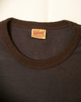DELUXEWARE (デラックスウエア) 7分袖Tシャツ URES-03 "GOLD RUSH" ネイビー