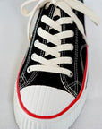 Dapper's (ダッパーズ) キャンバススニーカー 1650 "Dappers Brand Canvas Sneakers Type Low Cut" ブラック