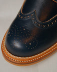 JELADO (ジェラード)"ANTIQUE GARMENTS" × RHYTHM FOOTWEAR (リズムフットウエア) ウィングチップシューズ AG21901 "Harlem" オールドネイビー