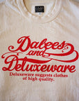 DELUXEWARE (デラックスウエア) 半袖Tシャツ BRG-DD3A "DELUXEWARE & DALEE'S" ナチュラル