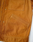 DALEE'S (ダリーズ) ブラウンダック・ジップジャケット 81B ...30s Denim Zip Jacket ダック