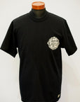 DELUXEWARE (デラックスウエア) 半袖Tシャツ BRG-DD3B "DELUXEWARE & DALEE'S" ブラック