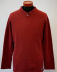 DALEE'S (ダリーズ) 長袖Tシャツ 1800LT ...30s SEERS KNIT レッド・バーガンディ