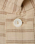 HELLER'S CAFE (ヘラーズカフェ) プルオーバーシャツ HC-235 "1900's Cotton Pullover Shirts" ベージュ