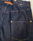 TCB (ティーシービー) ジーンズ "TCB Waist Overall" インディゴ・ワンウォッシュ