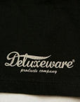 DELUXEWARE (デラックスウエア) 半袖Tシャツ BRG-13B "Deluxe 4CYCLES" ブラック