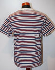 DELUXEWARE (デラックスウエア) 半袖ボーダーTシャツ DBT-01 "US.BORDER" US.ボーダー