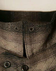 DALEE'S (ダリーズ) フランネルシャツ "Amond (アモンド)" ...20s ENBROID SHIRT IM.ブラック