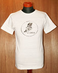 HELLER'S CAFE (ヘラーズカフェ) 半袖Tシャツ HC-M74 "THE SEABEE ALLSTARS" オフ