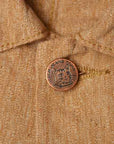 TCB (ティーシービー) ショップコート "Tabby's Coat" ベージュシャンブレー