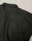 SUGAR CANE (シュガーケーン) 長袖ワークシャツ SC28282 "4oz. SATEEN PRINT WORK SHIRT" ブラック