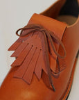 Dapper's (ダッパーズ) タッセルシューズ 1472 "Three Eyelets Shoes With Tassels" アンバー