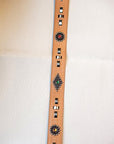 Dapper's(ダッパーズ) × ACE WESTERN BELTS(エースウエスタンベルト) スタッズベルト 1488B "Denver 1930’s Style Studs Belt" ラセット