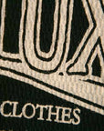 DELUXEWARE (デラックスウエア) 長袖サーマルTシャツ MILC-04 "DELUXE" ブラック
