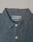 TCB (ティーシービー) ワークシャツ "Catlight Shirts" インディゴシャンブレー