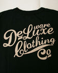 DELUXEWARE (デラックスウエア) 半袖Tシャツ BRG-00B "DELUXEWARE" ブラック