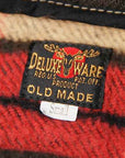 DELUXEWARE (デラックスウエア) マッキーノジャケット 109XX "FIELD NEL-ALL" BLK.CK