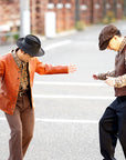 Dapper's (ダッパーズ) ウール・ワークシャツ 1674 "Plaid Check Woolen Work Shirts" ベージュチェック