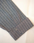 DALEE'S (ダリーズ) 6分袖ワークシャツ "Raila (レイラ)" ...20s 3/5 SLEEVE インディゴドギー
