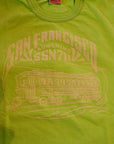 DELUXEWARE (デラックスウエア)/Tシャツ/S60Q/SANFRANCISCO/ライム