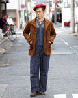 Dapper's (ダッパーズ) ワークテーラードジャケット 1744 "Classical 3Button Work Tailored Jacket" キャメル