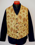 BUZZ RICKSON'S (バズリクソンズ) リバーシブル・ミリタリーベスト BR15161 "FROGSKIN VEST" カモフラージュ×オリーブ