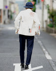 SUGAR CANE (シュガーケーン) 9oz.ツイル・ワークコート SC15506 "1920's CARTOON WORK COAT" ナチュラル・ワンウォッシュ
