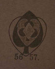 DALEE'S (ダリーズ) 半袖Tシャツ AD20T-B "OLD.POKER" ライラグレー