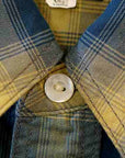 DELUXEWARE (デラックスウエア) 長袖シャツ LV-28 "60s CHECK PATTERN" ネイビー