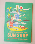 SUN SURF Special Edition (サンサーフ・スペシャルエディション) 半袖ハワイアンシャツ SS38676 "MACINTOSH MENU" レッド