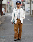 Dapper's (ダッパーズ) ミニショルダーバッグ 1530 "Horsehide Leather Mini Shoulder Bag" 青碧ブルー