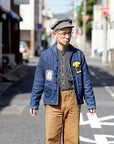 TCB (ティーシービー) デニムワークジャケット "SEAMENS Jumpers" ワンウォッシュ