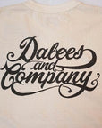 DALEE'S (ダリーズ) 半袖Tシャツ AD22T-D "DALEE'S" ナチュラル