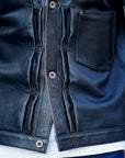 JELADO (ジェラード) レザージャケット JP94409 "44 Leather Jacket" ブラック