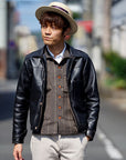 JELADO (ジェラード) レザージャケット JP94409 "44 Leather Jacket" ブラック