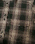 DALEE'S (ダリーズ) フランネルシャツ "Amond (アモンド)" ...20s ENBROID SHIRT IM.ブラック