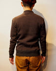 DALEE'S (ダリーズ) Vネック・コットンニット "ARMEE KNIT" ...ANTIQUE KNIT US.ボーダー
