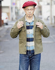 JELADO (ジェラード) フィールドジャケット CT03443 "CM43 HBT Field Jacket" オリーブ