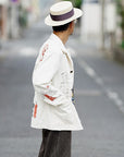 SUGAR CANE (シュガーケーン) 9oz.ツイル・ワークコート SC15506 "1920's CARTOON WORK COAT" ナチュラル・ワンウォッシュ