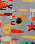 SUN SURF (サンサーフ) 半袖オープンシャツ SS39099 "UNDER THE SEA" by MOOKIE グレー