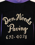 STYLE EYES (スタイルアイズ) レーヨン・ボウリングシャツ SE38837 "DON WOODS PAVING" ブラック