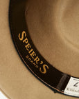 Speier's (スピアーズ) クラシカルワイドブリムハット SC-014 "Classic Rabbit Fur Hat" ベージュ