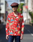 Dapper's (ダッパーズ) レザーキャスケット 1515 "40’s Style Classic Horsehide Leather Casquette" ブラウン
