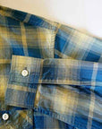 DELUXEWARE (デラックスウエア) 長袖シャツ LV-28 "60s CHECK PATTERN" ネイビー